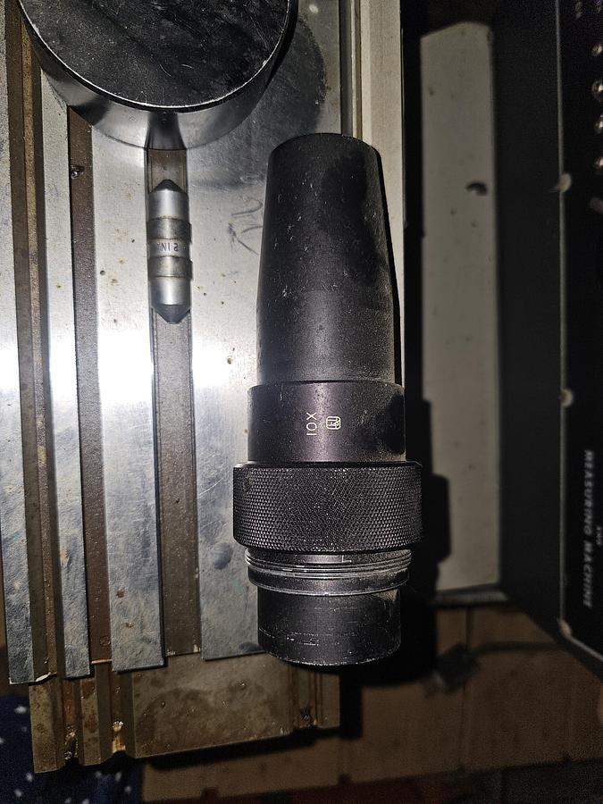 Used 14'' Jones & Lamson "BASIC 14" Optical Comparator w/Quadra-Chek II Control