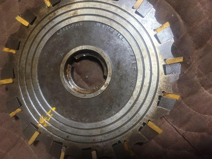 Used Carboloy Futurmill 8'' Carbide Cutter Mill ASL-0816-7 16 Insert 1 1/2'' Arbor