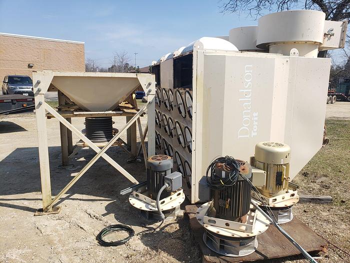 Used Donaldson Torit 36x UltraWeb Cartridge DFO3-36 Dust Collector 3x – 30 Hp Motors