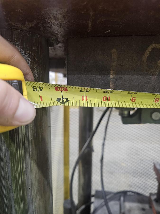 Used 75 Ton Metal Mechanics Hydraulic 4-Post Trim Press