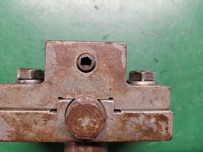 Used Brown & Sharpe 1" Shank Boring Tool Holder 111-322