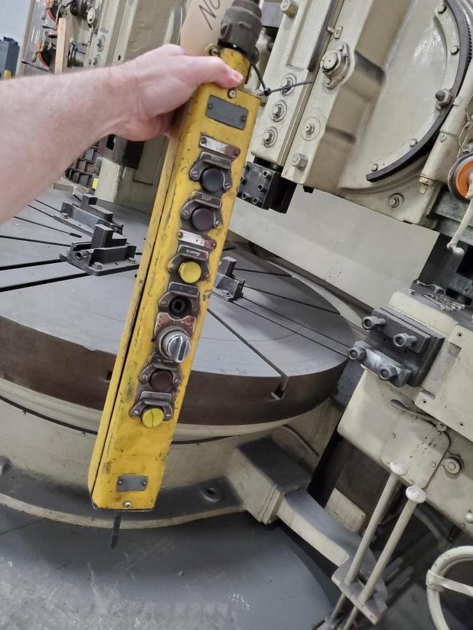 Used 100" King Vertical Boring Mill | 50HP Variable Speed | 2007 Refurbished | VBM