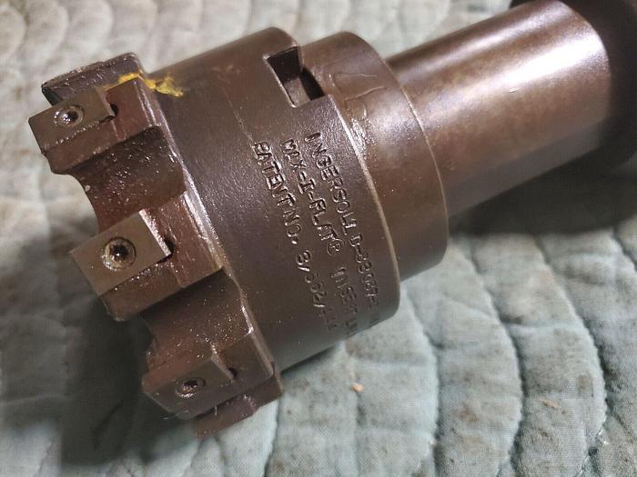 Used Devlieg Microbore 2'' End Mill Tool Holder 50CT-E200 & Ingersoll Rand Face Mill
