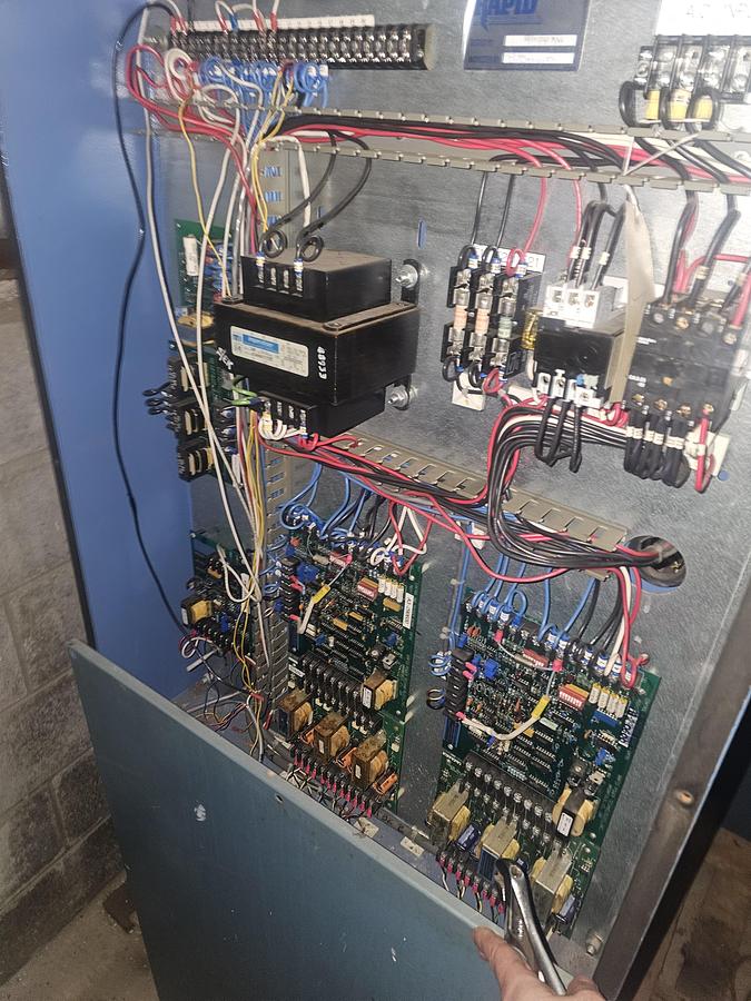 Used 1500 Amp 480V Rapid Power Technology Plating Rectifier 18 KW 12V DC Power Supply