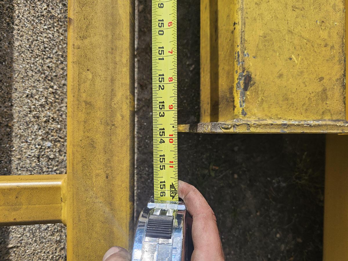 Used CM Loderail 1 Ton Freestanding Workstation Crane 15' Span x 33.5' Runway w/ Budgit 1 Ton Electric Hoist