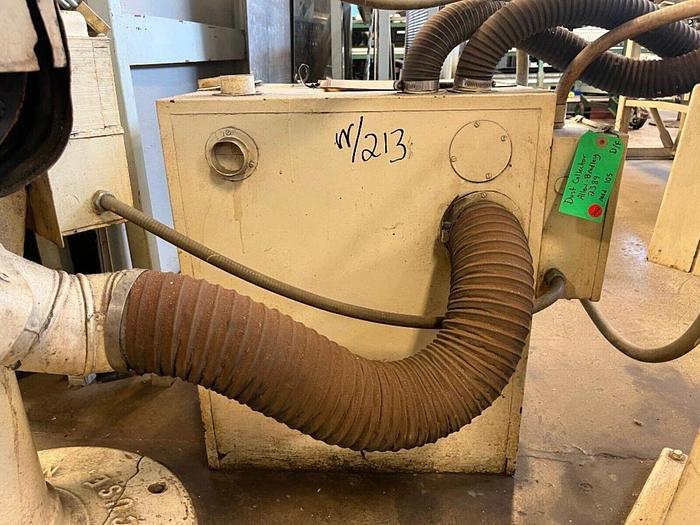 Used Porter Cable 10" W x 70" L Belt Sander 440V, 3 ph w/Cincinatti Dust Collector
