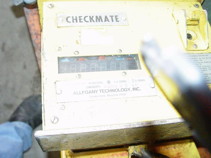 Used Allegany Tech Inc. “CheckMate” 6,000 lb Electronic Crane Scale #MP-2