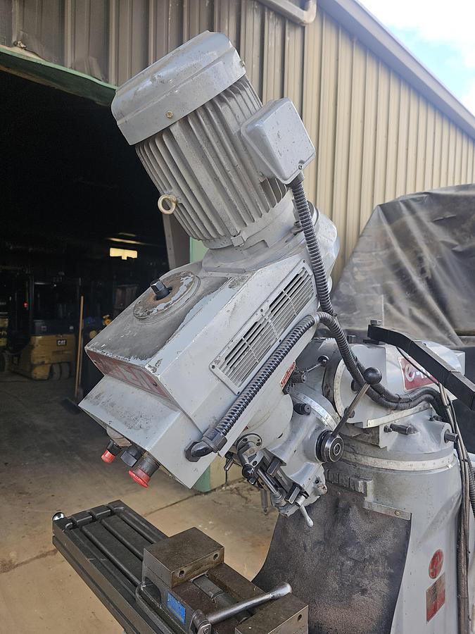 Used 2012 3 Hp ACER E-Mill EVS-3VSII Knee Mill , 9" x 49" Table Acurite DRO