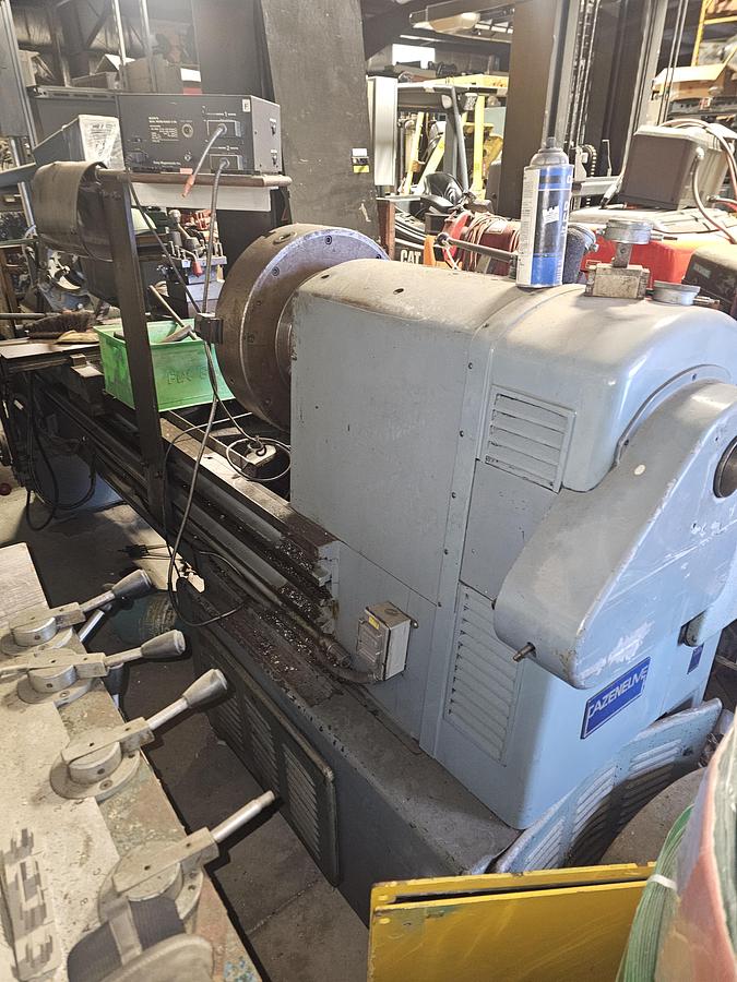 Used Cazenueve 28" Swing x 60" B.C. Geared Head Engine Lathe HB725 Inch/Metric Thread