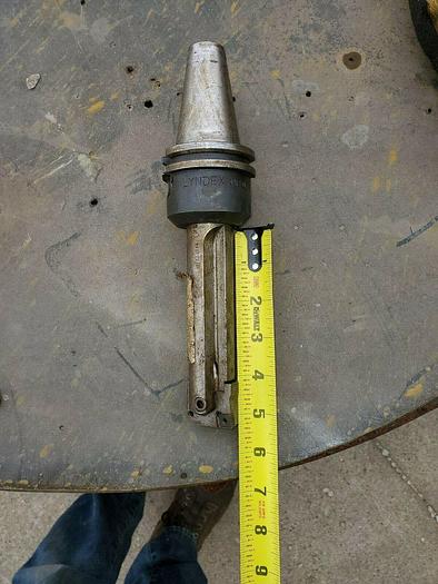 Used Lyndex C40US0-1250 CAT 40 End Mill Tool Holder w/Milling Tool