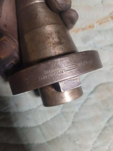 Used Beaver NTMB 50 Tool Holder Style 0 Arbor No. CA-15