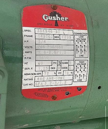 Used Barnes Fabric Coolant/Fluid Filtration System Model #: PE-25