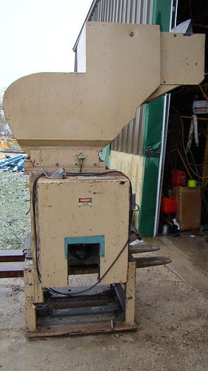 Used Conair 75 Hp “Hushgard” Plastics Granulator #SK220801 w/75 Hp VEM Electric Motor