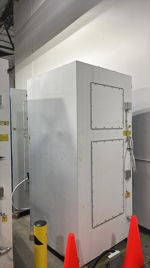 Used 28,000 CFM Torit DWST 6-4 Downflo Workstation Booth 180" x 51" 96" Tall 