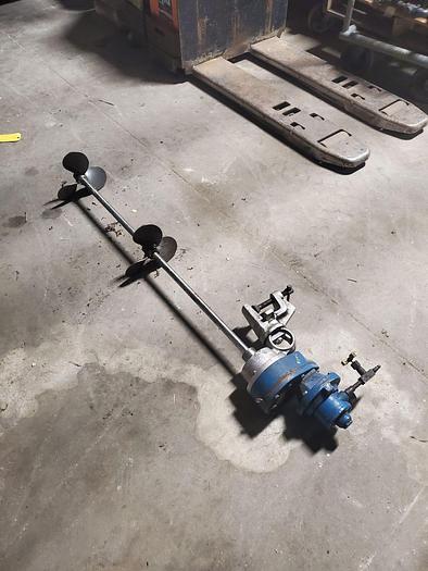 Used Grovhac Inc. Twin Blade Pneumatic Mixer Model #2100-40-F