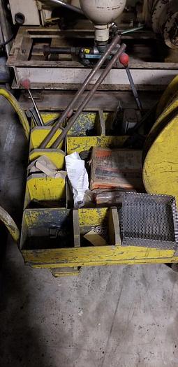 Used Signode Multiple Roll Banding Cart