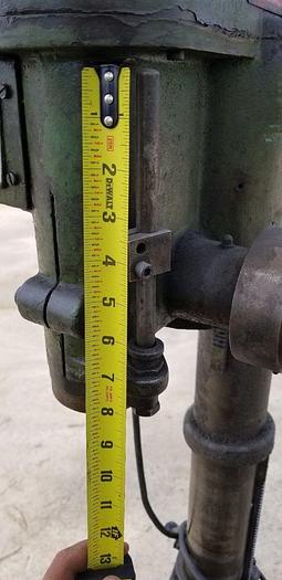 Used IMA #A60-S 18" Geared head Pedestal drillpress, Cast Iron base & 15" Table 220V