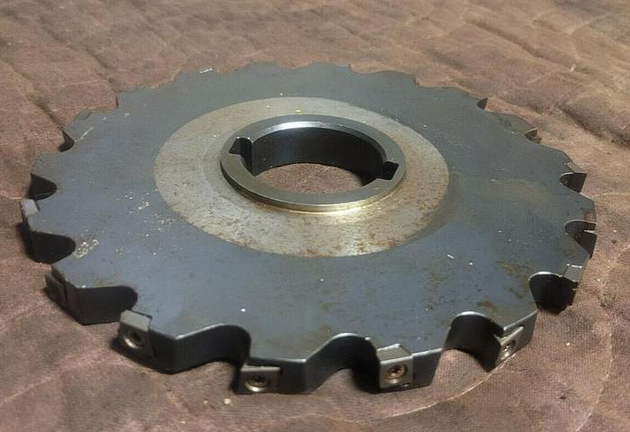 Used Ingersoll Max-I-Pex 36J6F0808-07 8'' Slot Mill 2'' Keyed Arbor Hole 50826