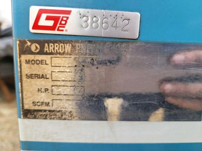 Used Arrow Pneumatics R-22 Refrigerated Compressed Air Dryer Approx: 300-400 CFM