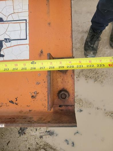 Used Bushman 2 Ton Freestanding Jib Crane 12' 3'' Under Beam 18' Span Demag Hoist