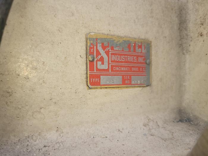 Used 3 Hp Setco 12” Pedestal Grinder & Belt Sander Combo w/Air-Rester Collector