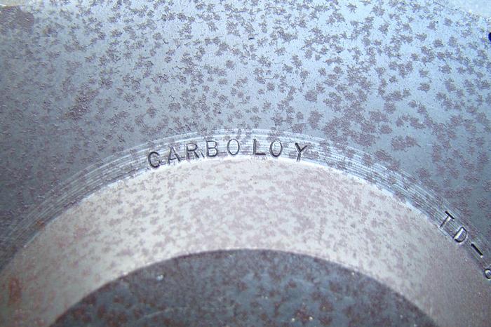Used Carboloy Cat #: TD-83994 10'' Carbide Cutting Wheel