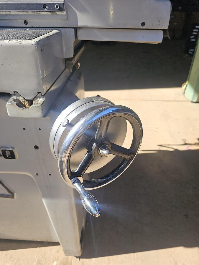 Used 6" x 12" Okamoto Linear 6-12/14 Manual Hand Feed Surface Grinder & Mag. Chuck