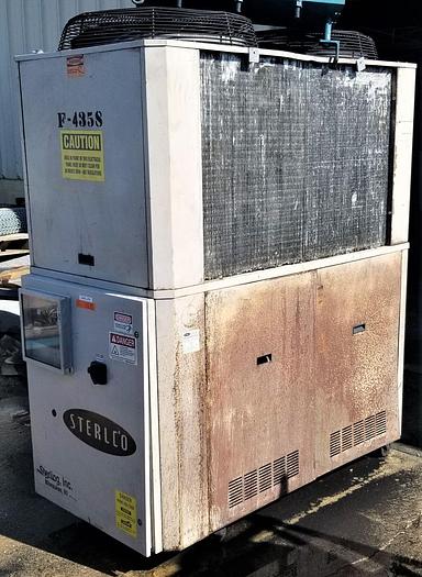 Used Sterlco 15 Ton Portable R-22 Air-Cooled Refrigerated Chiller #SMCA15