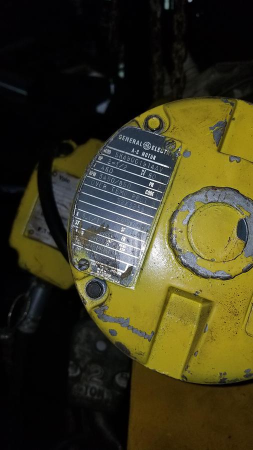 Used 2 Ton Bushman 12' Span Adjustable Height Portable Gantry Crane & Electric Hoist