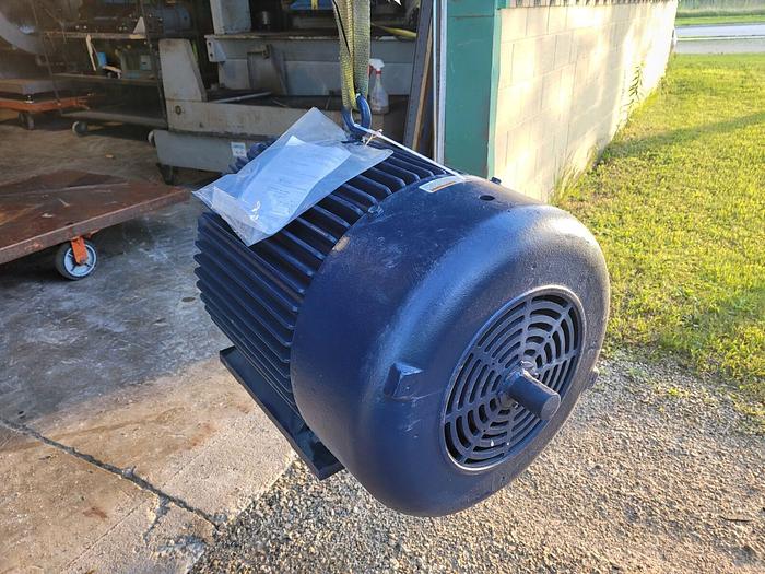 Used NOS Marathon 50 HP HVK326THFS8028ETL Blue Max Electric Motor 230/460V TEFC