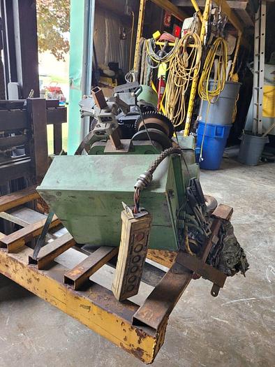 Used P&H 3 Ton Zip Lift Electric Chain Hoist w/Pendant and Trolley 8 FPM Lift Speed