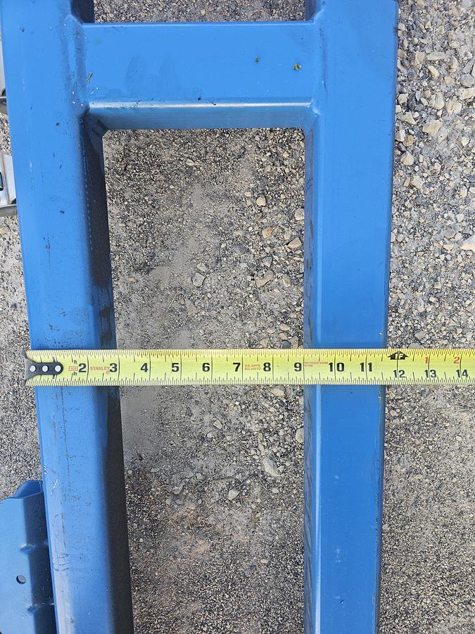 Used 500# Gorbel Freestanding Jib Crane 8' Under Beam x 100" Arm Length & CM Hoist