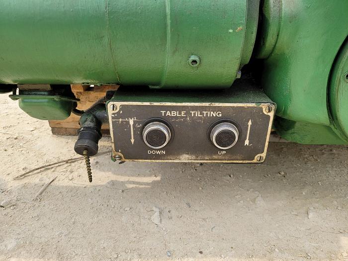 Used Pratt & Whitney 36” Motorized Tilting Rotary Table