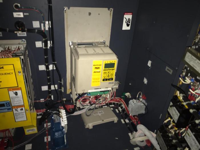 Used 10 Ton P&H Pacesetter Top Running Overhead Bridge Crane 77'-7.5" Span w/47' Lift