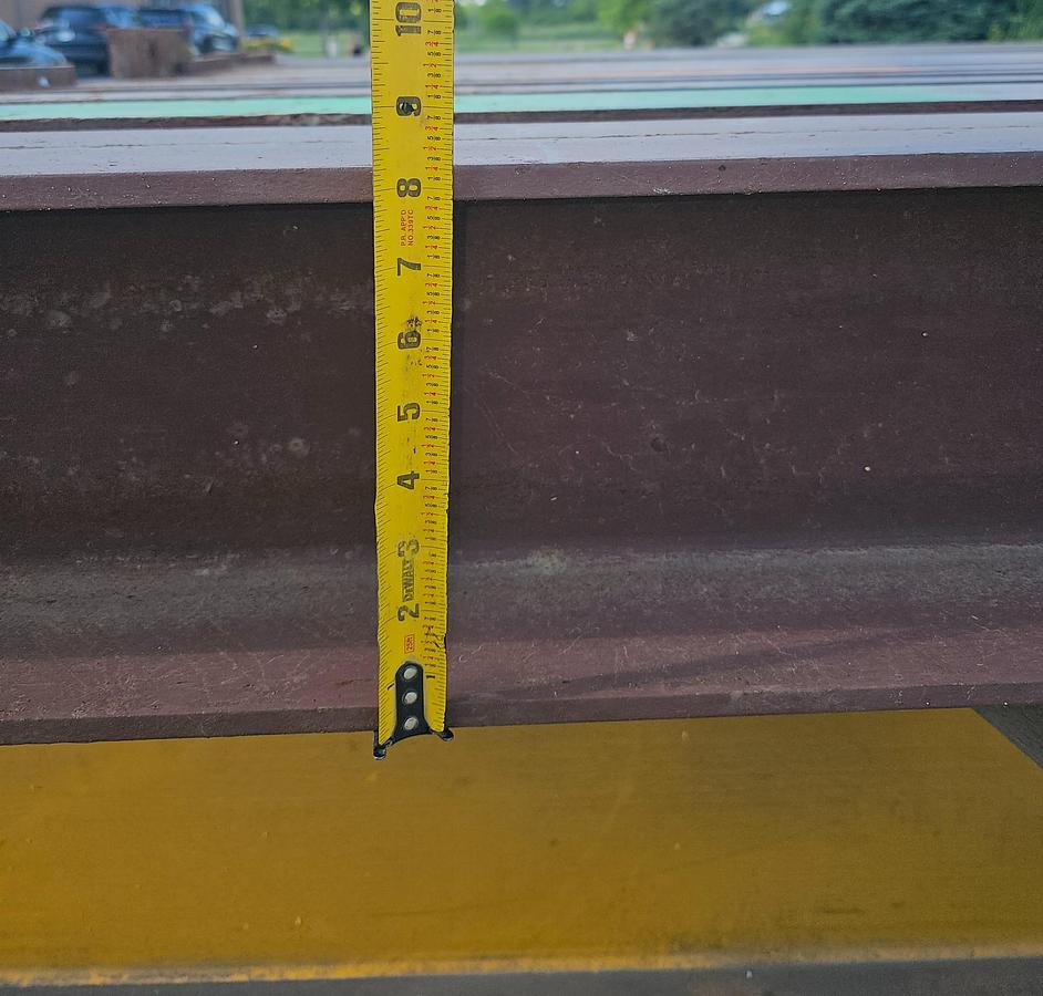 Used 58' Span x 100' Run Uesco 5 Ton Double Girder Freestanding Bridge Crane w/Top Running RM Spacemaster Hoist