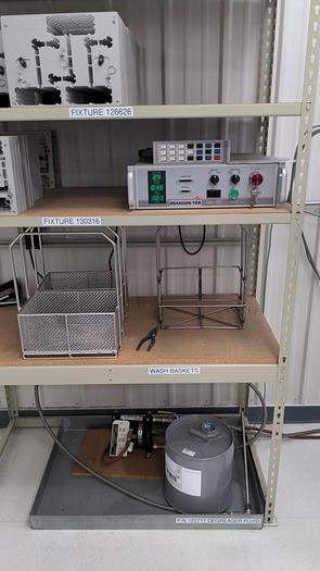 Used Branson Ultrasonics B950R Automatic Ultrasonic Vapor Degreaser & TDR-15 Robotic Loading System
