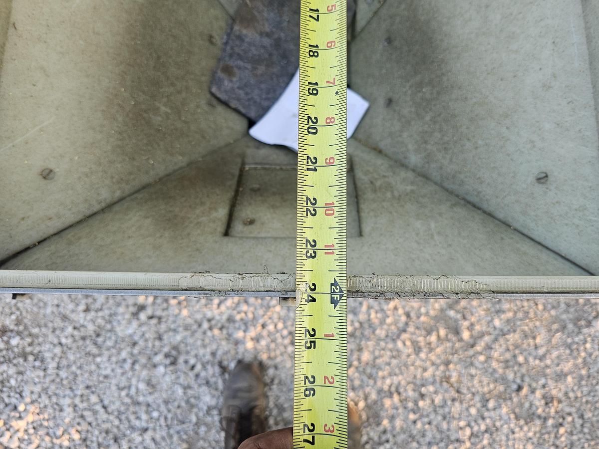 Used 6' Service Engineering Co. Stainless Steel Variable Speed Incline Feed Conveyor 8" Wide Belt