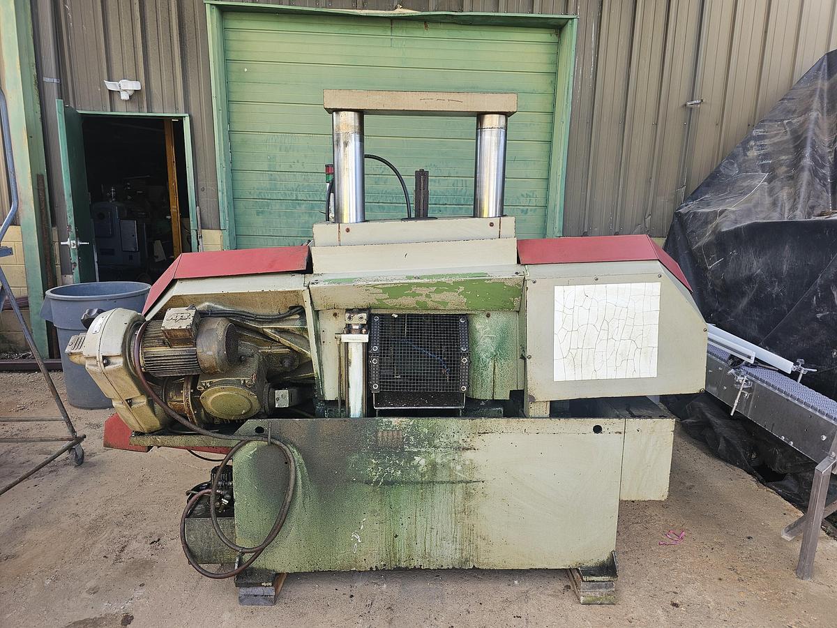 Used 11.8" x 11.8" Behringer HBP303A Automatic Twin Column Horizontal Bandsaw