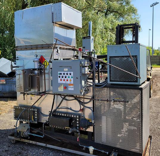 Used Ultra-Kool Model #10-15-ETE Ultrasonic Parts Degreaser w/Cold Trap & Crest Ultrasonic Generators