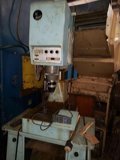 Used Taumel BK-1500/NM Orbital Spin Riveter; Bench Top Model Mounted on Floor Stand