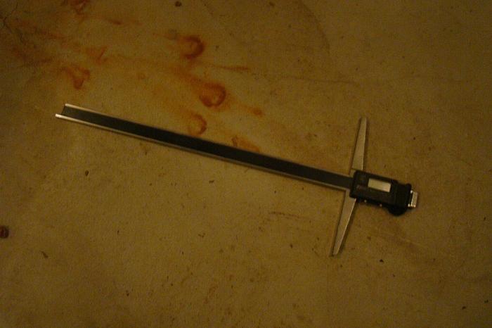 Used FOWLER CALIPER DEPTH GAGE MDL#: S-614578