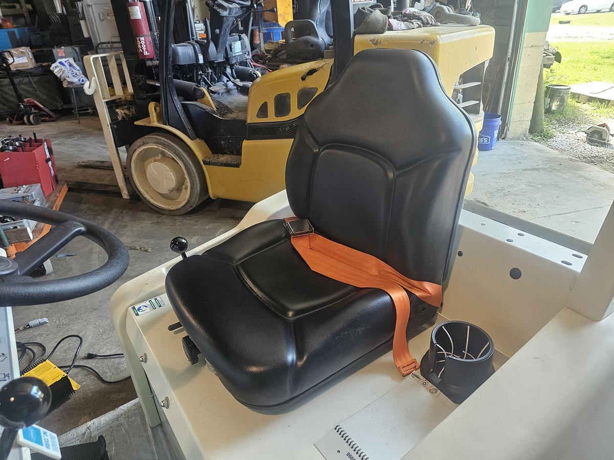 Refurbished Tennant M6200 Battery Operated 55" Cleaning Path Ride On Floor Sweeper