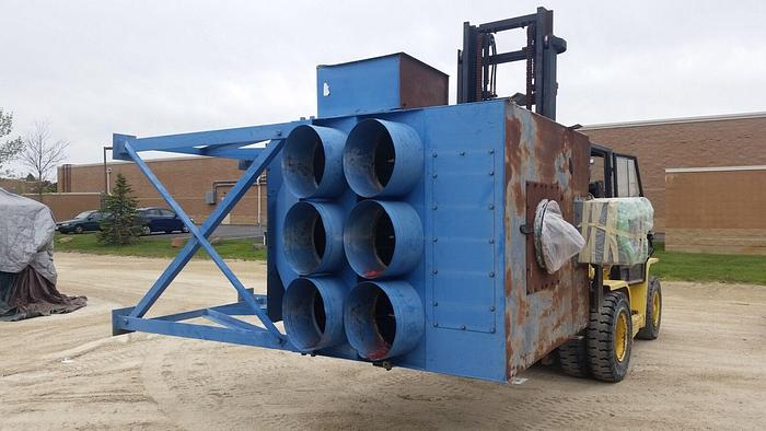 Used Torit #DF2-12 Downflo 12 Cartridge Dust Collector w/20 Hp BI Fan