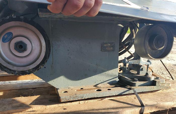 Used Engelberg Inc. DBBS Style 2-1/2″ x 60″ Belt Grinding Attachment, 5 Hp, 230/460/3