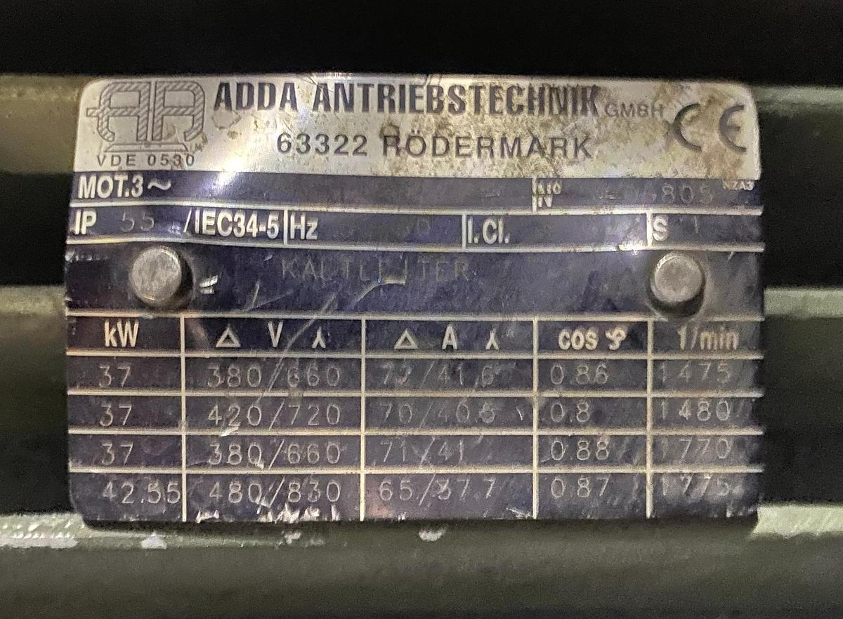 Used Weima WLK 12/37 V-Roter Single Shaft Shredder