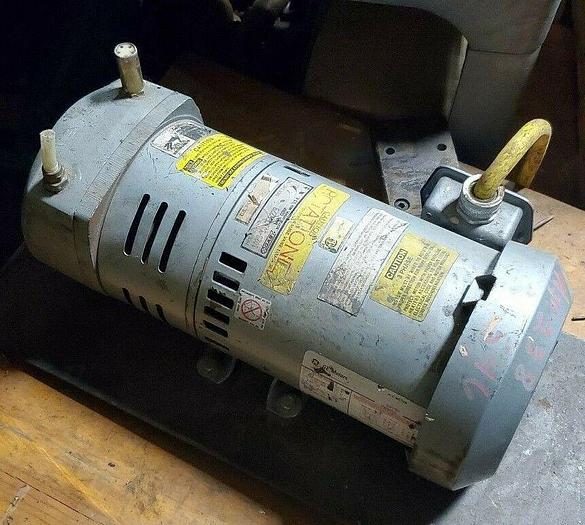 Used 3/4 Hp Gast #1023-101Q-G279 Electric Vacuum Pump, 208-230/460/3/60