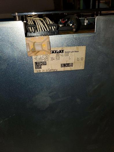 Used Indramat AC Servo Power Supply Model #TVM-1-2-50-220V w/Programming Module