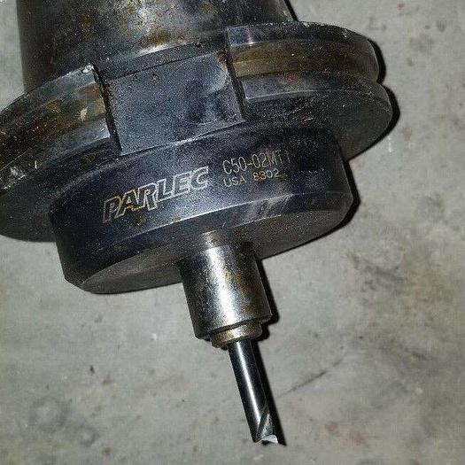 Used Parlec C50-02MT1 Cat 50 V Flange X #2 Morse Taper Holder