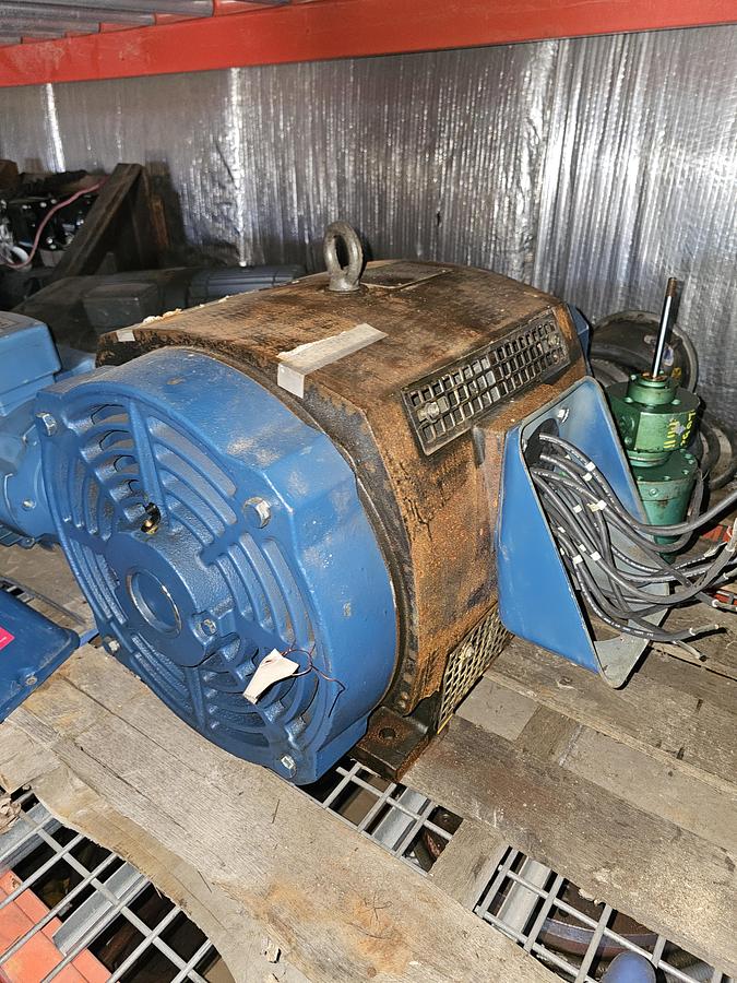 Used AC Smith Century II 50 Hp AC Electric Motor #T35038, Frame: 326T, 230/460V, 3 ph
