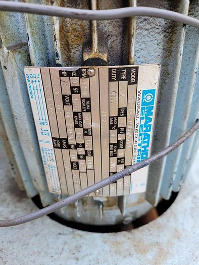 Used Torex 36” Diameter Model #TG3614-F Vibratory Finishing Tub w/Pump System